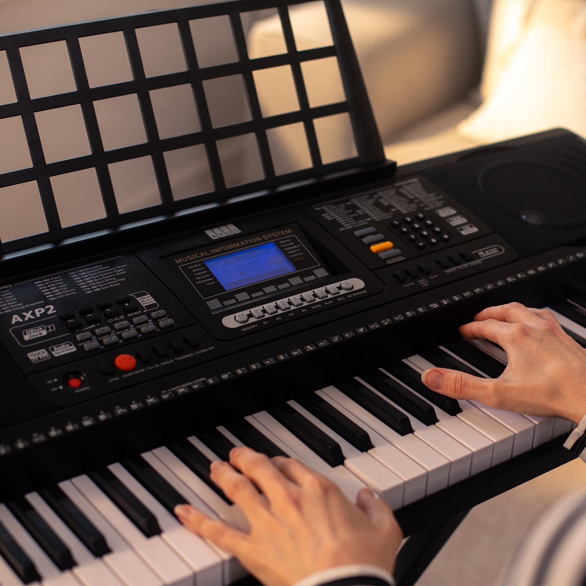 touch sensitive keyboard