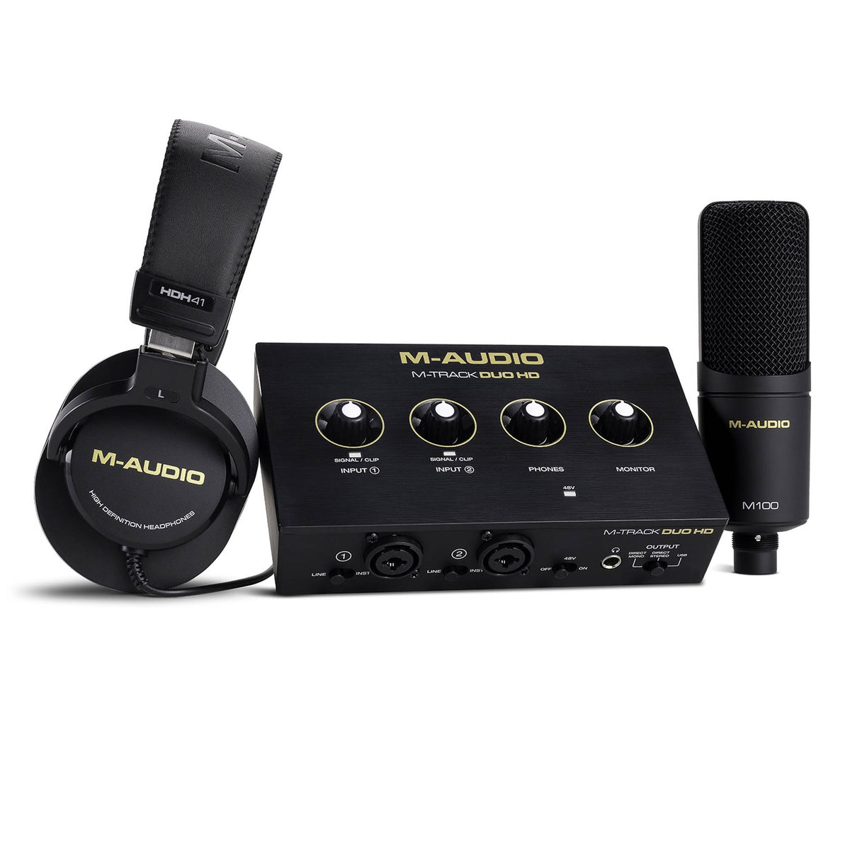 M-Audio M-Track Duo HD Producer Pack