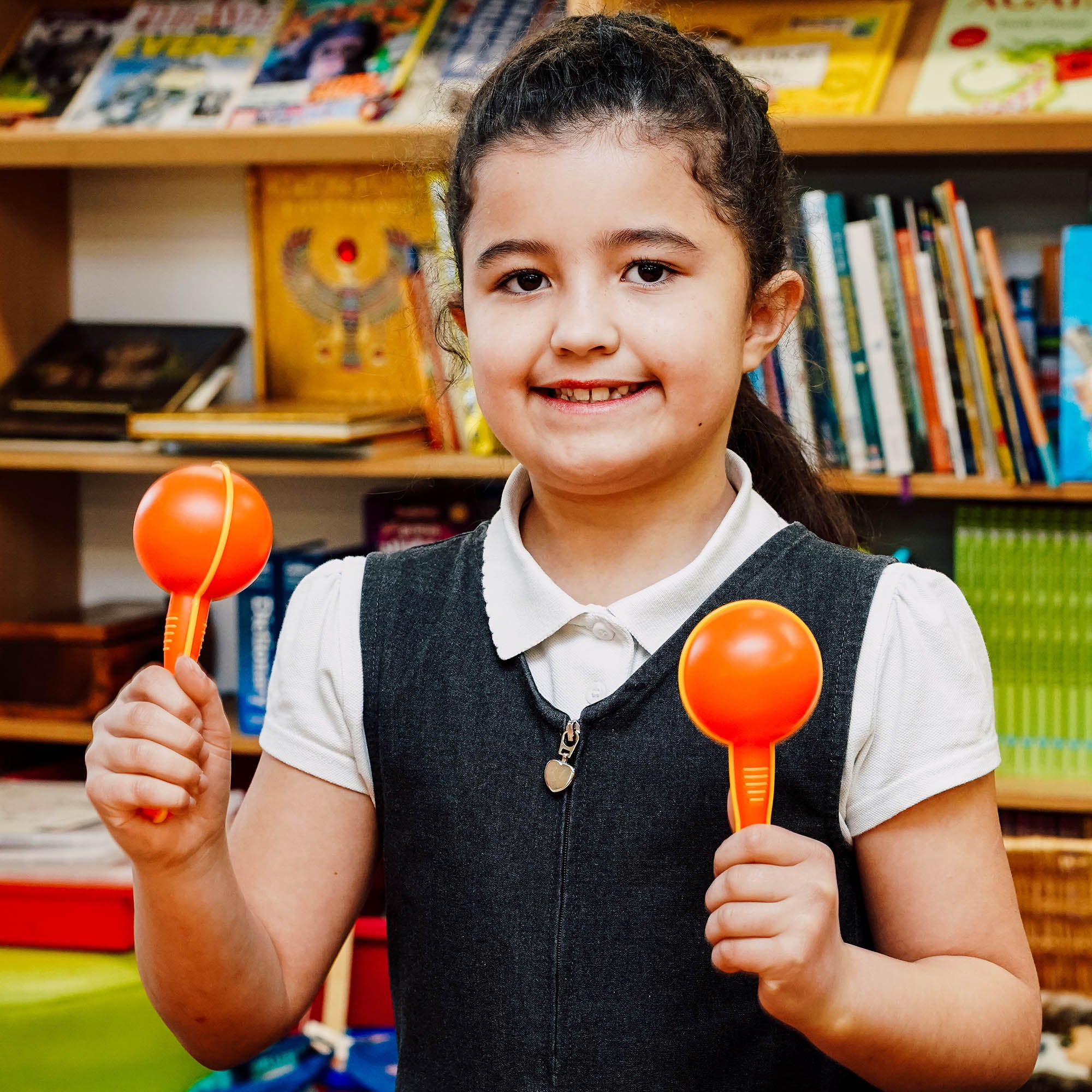 A-Star Plastic Maracas Small Maracas, Shakers and Guiros#Colour_Red