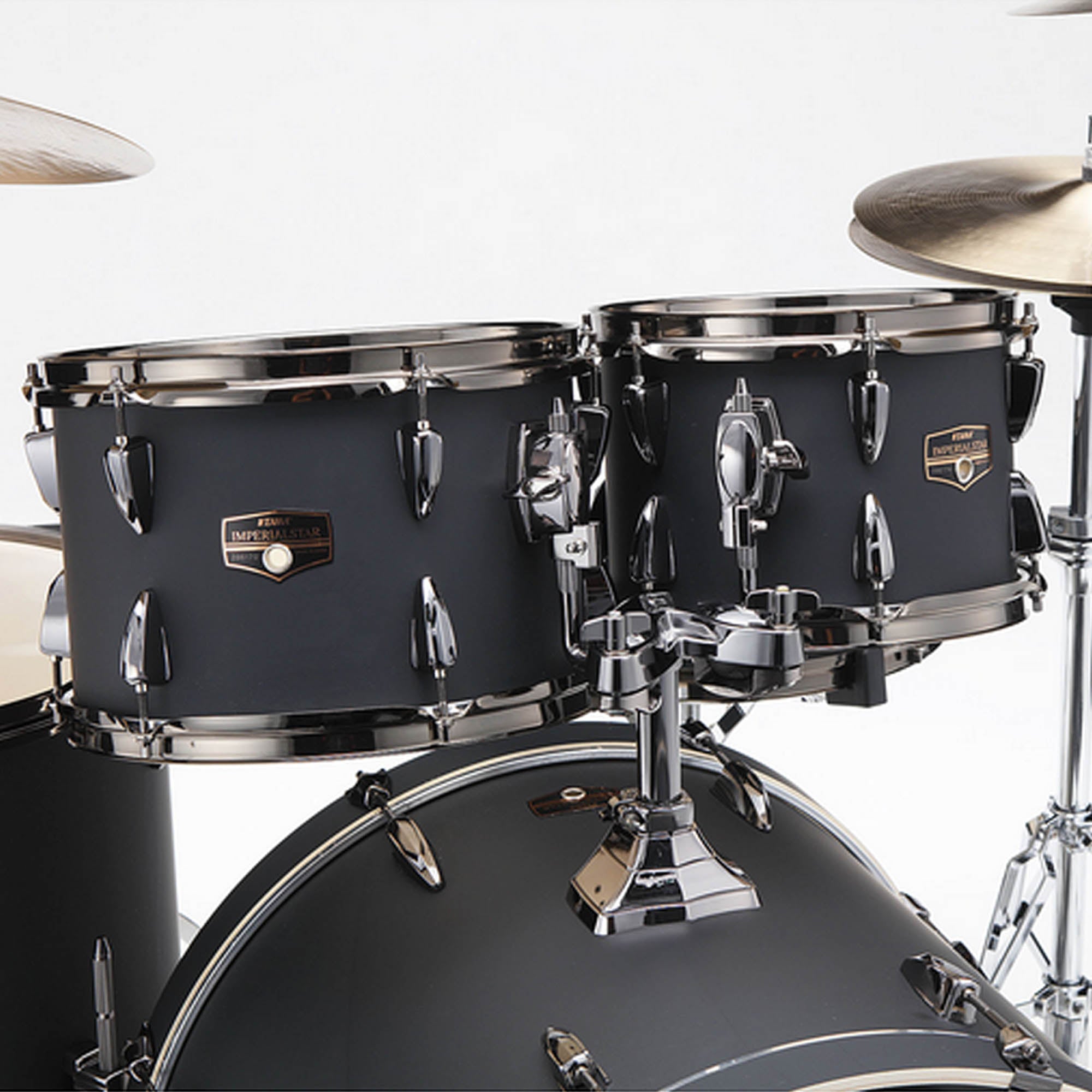Tama Imperialstar 20 Inch 5 Piece Drum Kit - Blacked Out Black