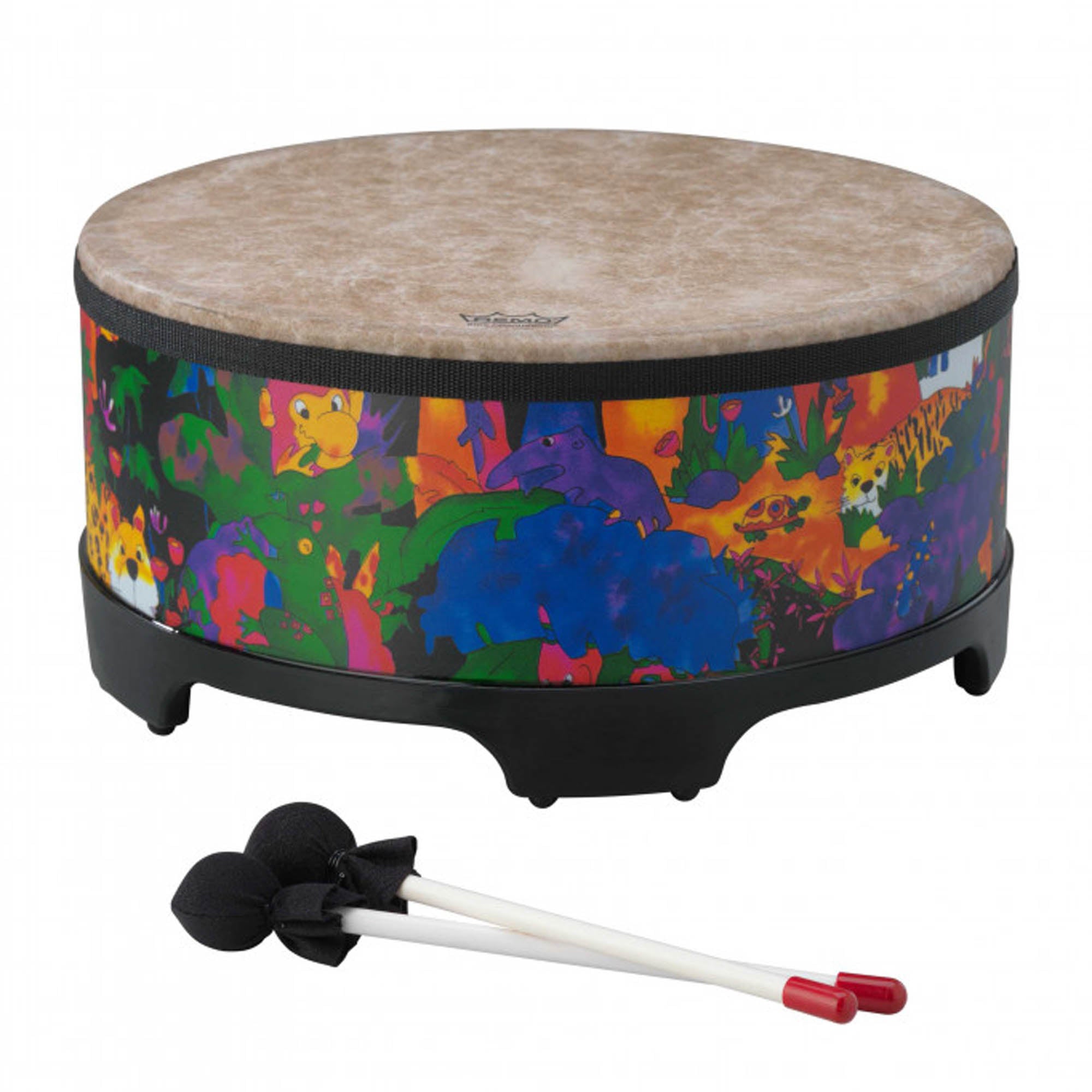 Remo World Kids Gathering Drum#Size_16x8 Inch