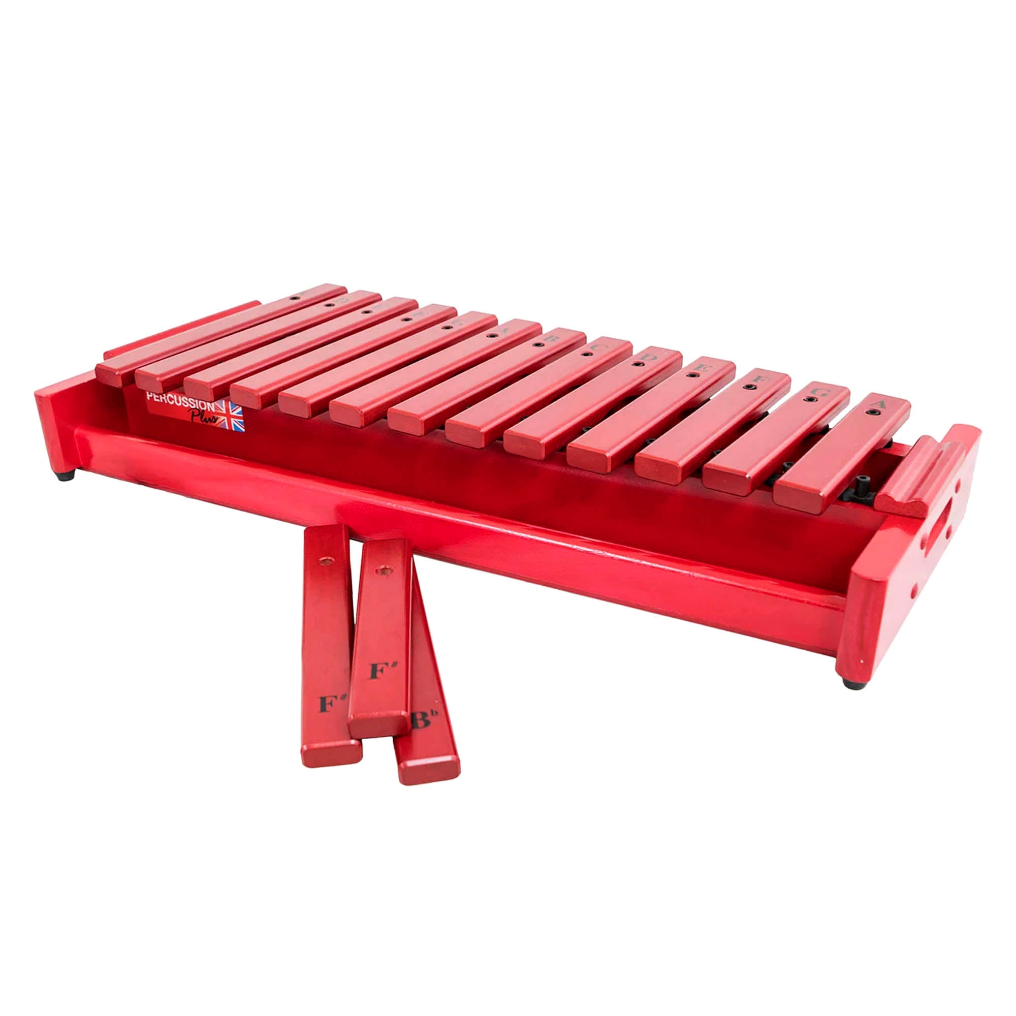 Percussion Plus Classic Red Box Soprano Diatonic Xylophone