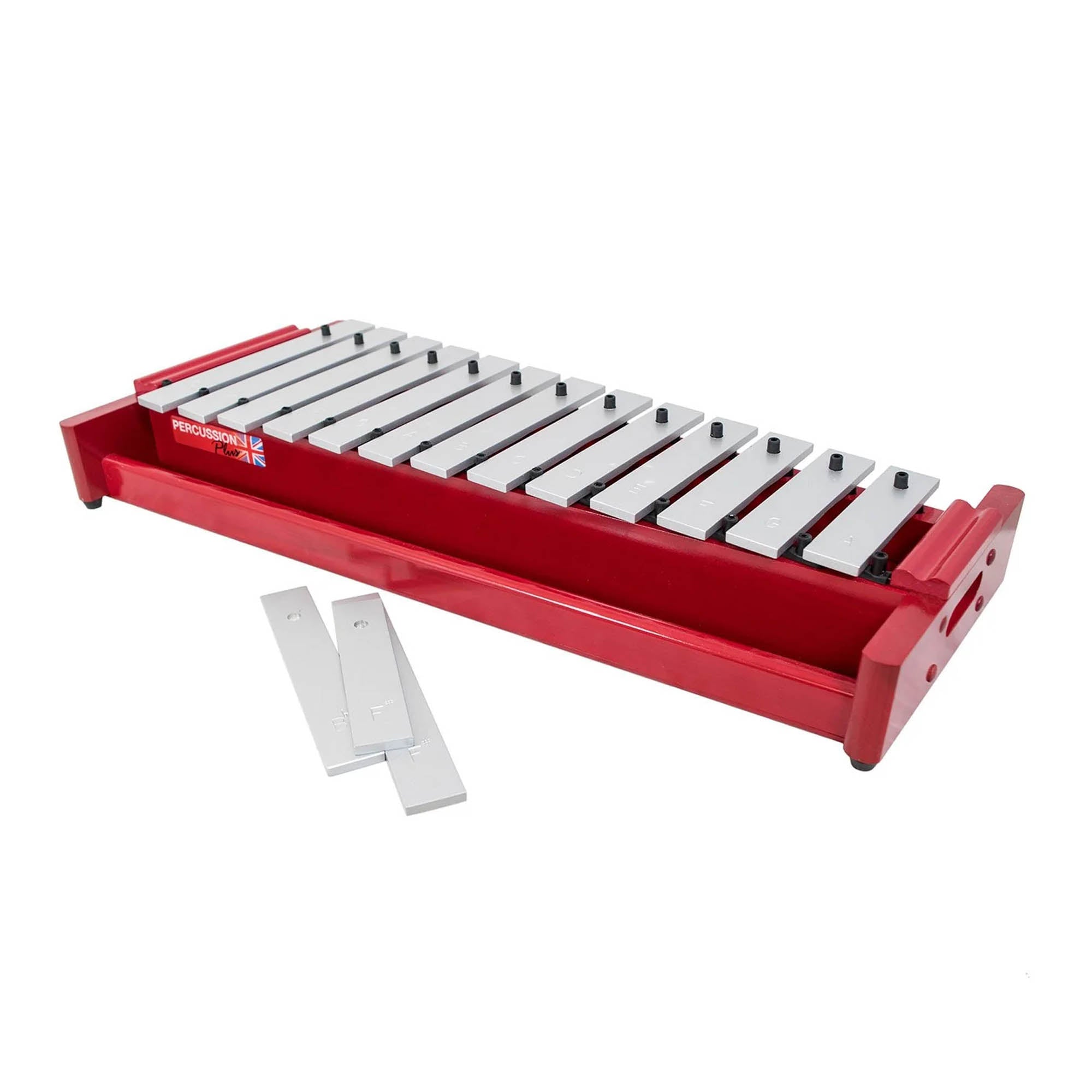 Percussion Plus Classic Red Box Soprano Diatonic Metallophone