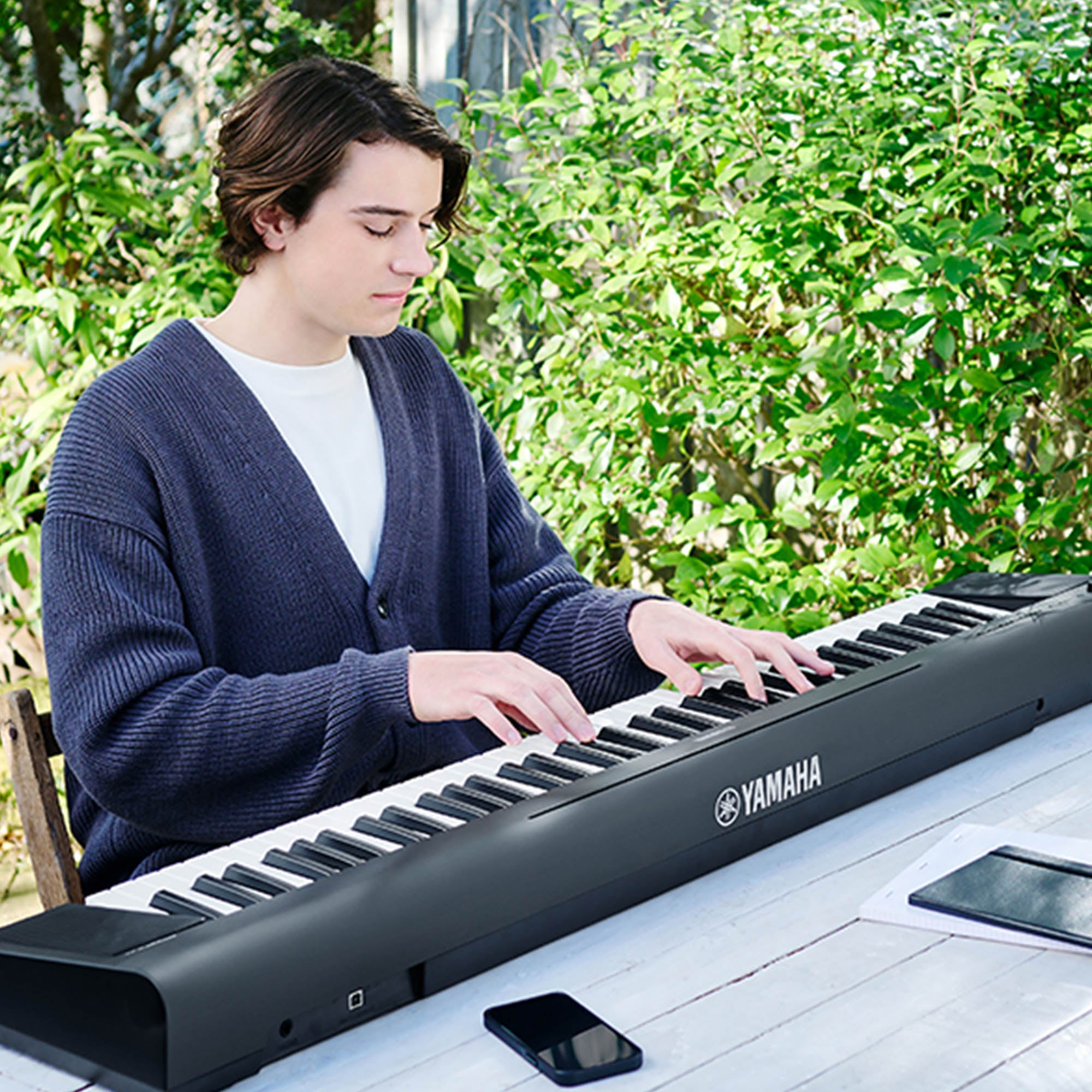 Yamaha Piaggero NP35 Electronic Keyboard#Colour_Black