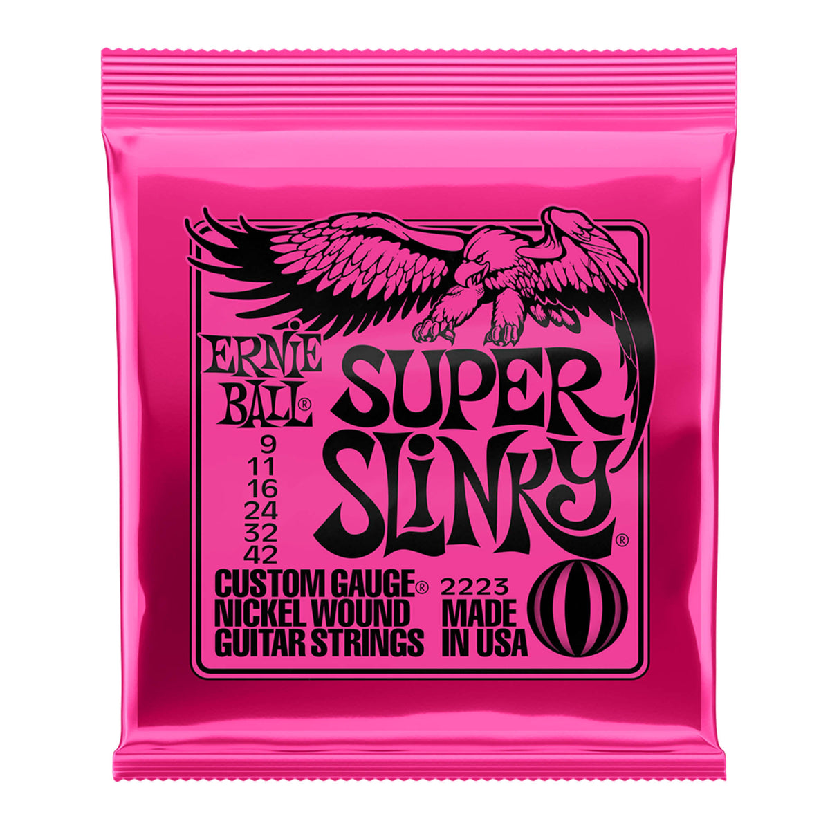 Ernie Ball 09-42 Super Slinky Electric Guitar String Set