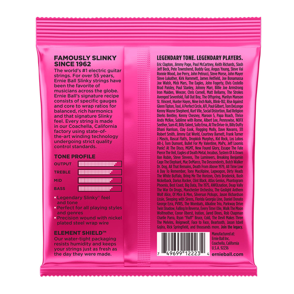 Ernie Ball 09-42 Super Slinky Electric Guitar String Set