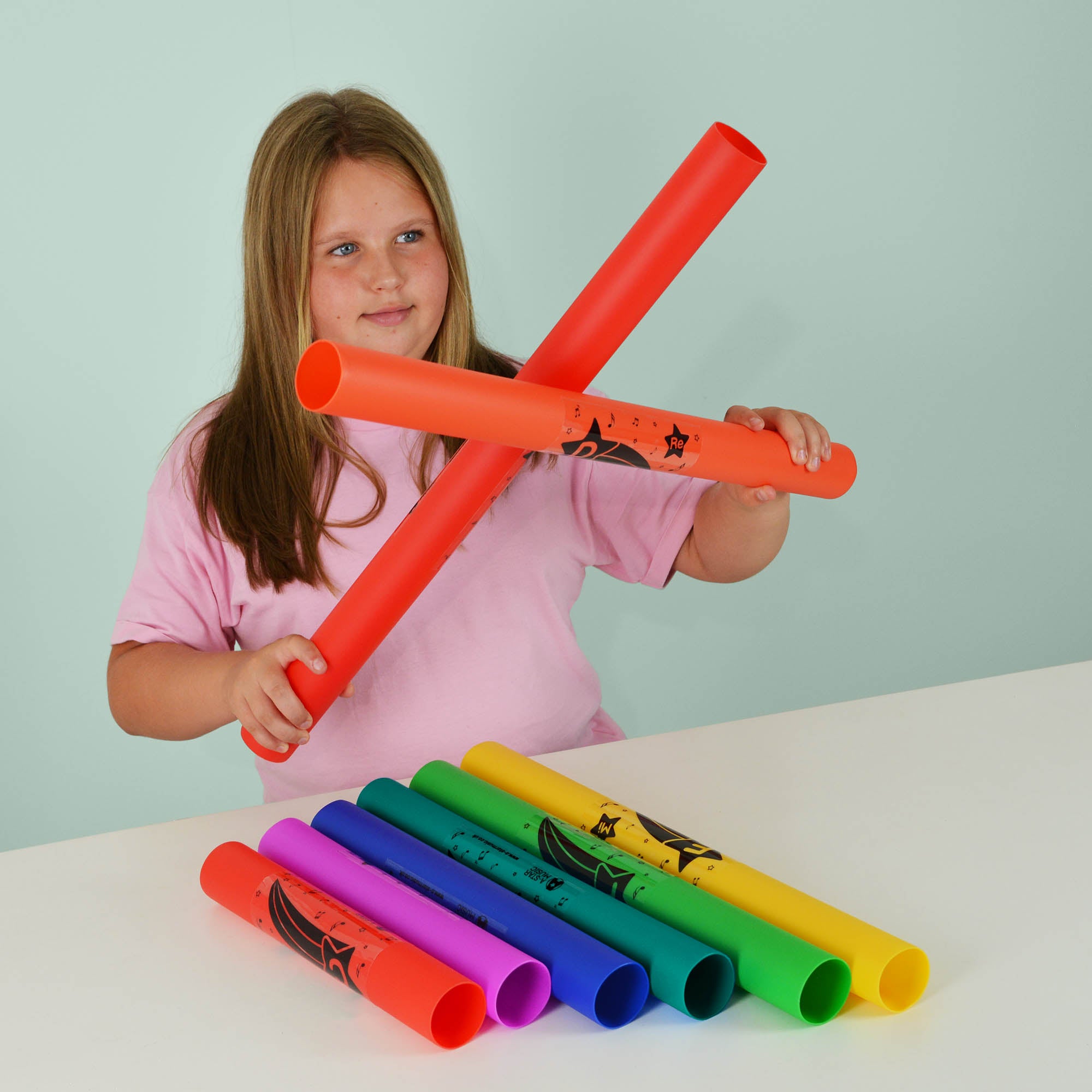 A-Star Sound Tubes 8-Note C Major Diatonic Set