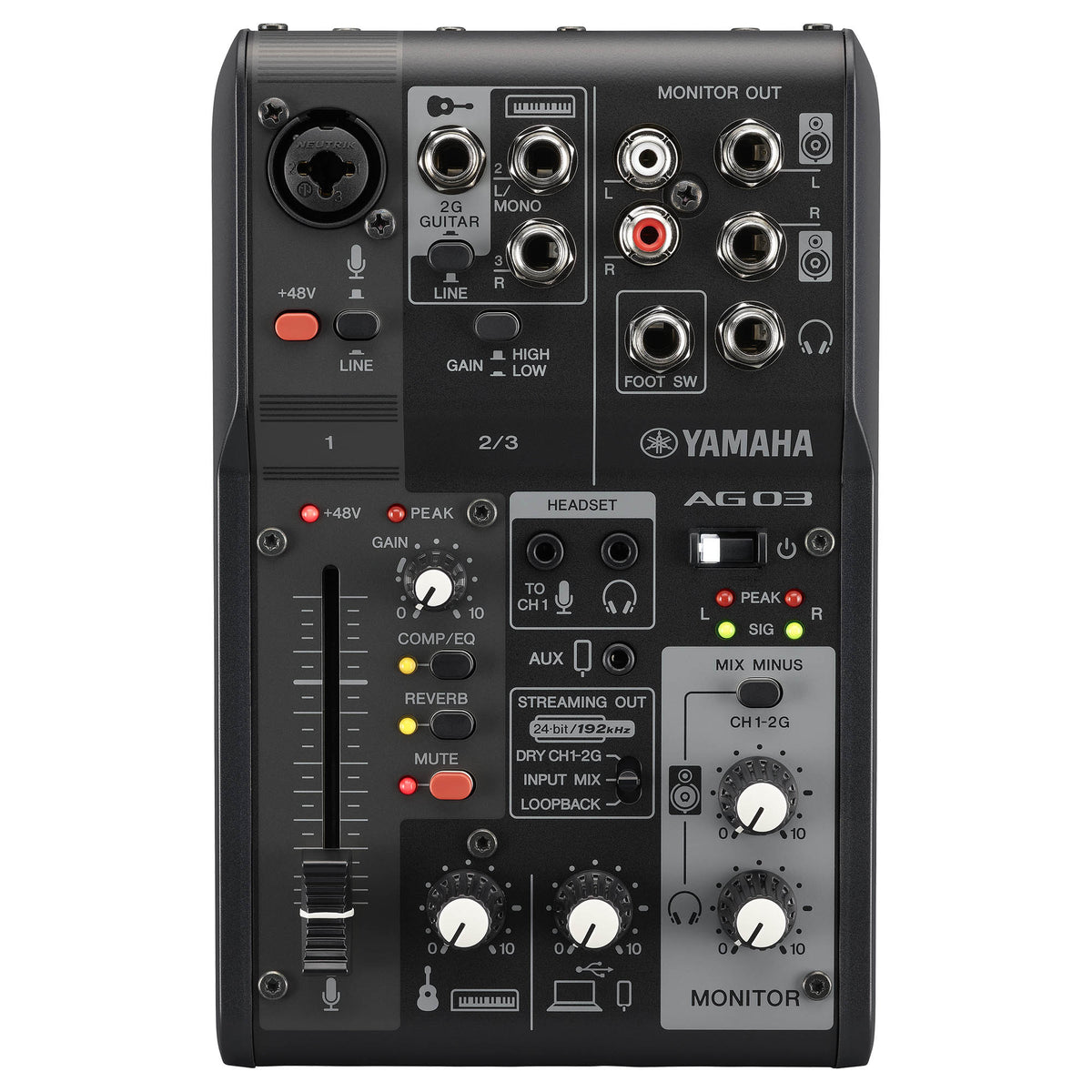 Yamaha AG03 MK2 Live Stream Pack