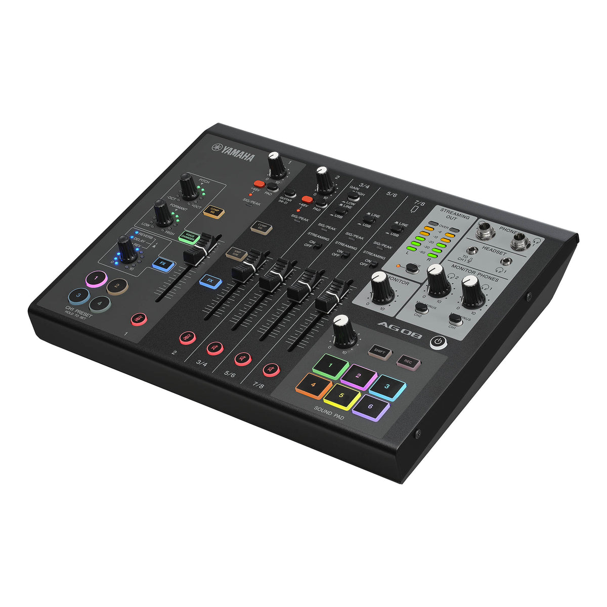 Yamaha AG08 All-in-One Streaming Station