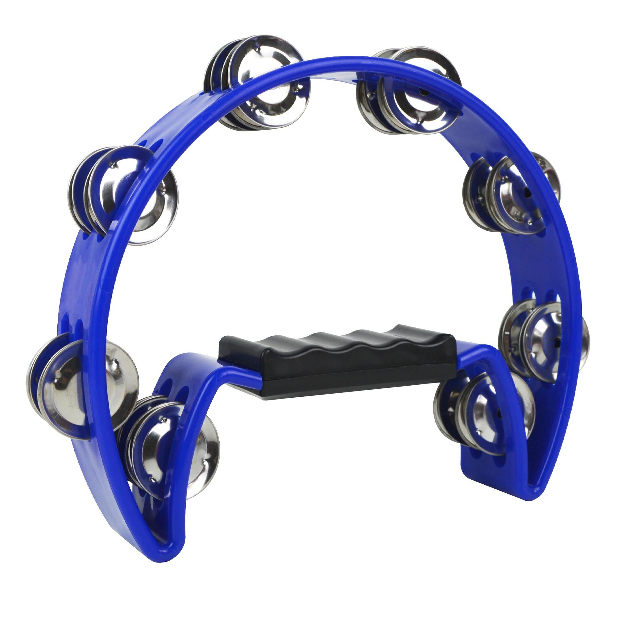 A-Star Half Moon Tambourine Tambourines, Tambours and Drums#Colour_Blue