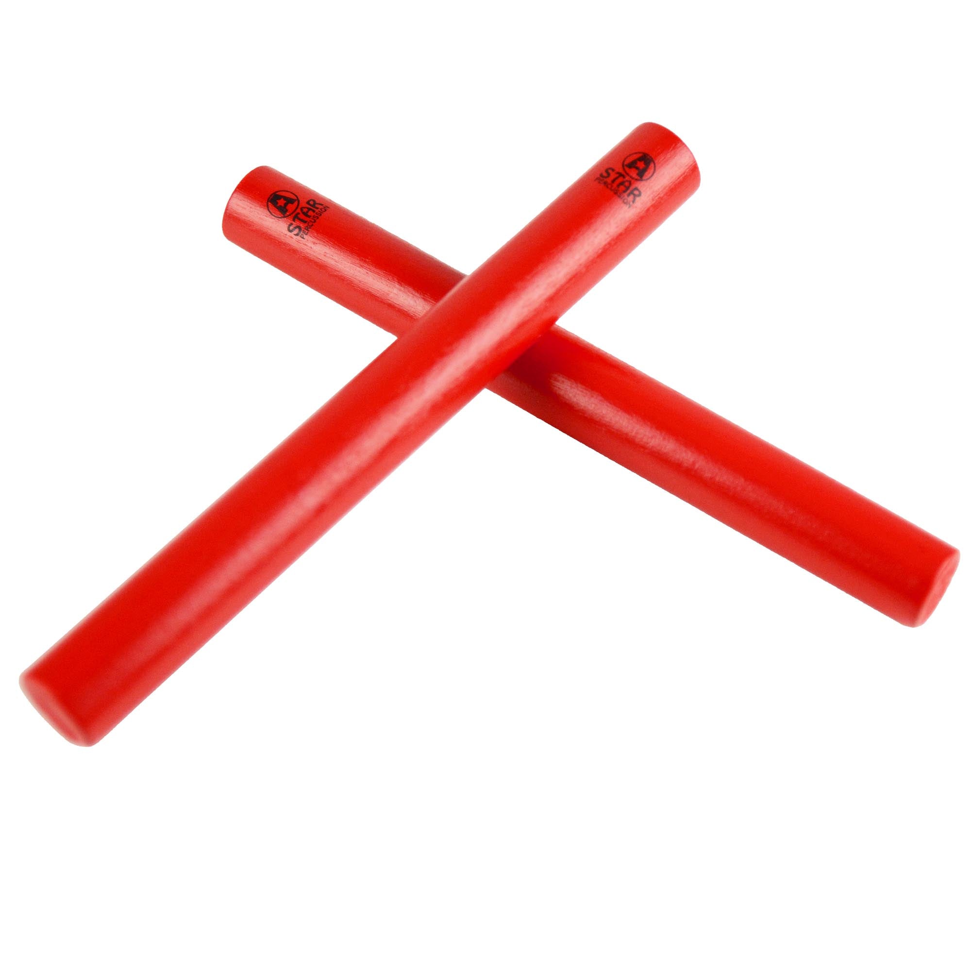 A-Star Coloured Claves Claves, Castanets and Woodblocks#Colour_Red