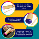 A-Star Wooden Shaker/Guiro