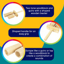 A-Star Double Wooden Agogo