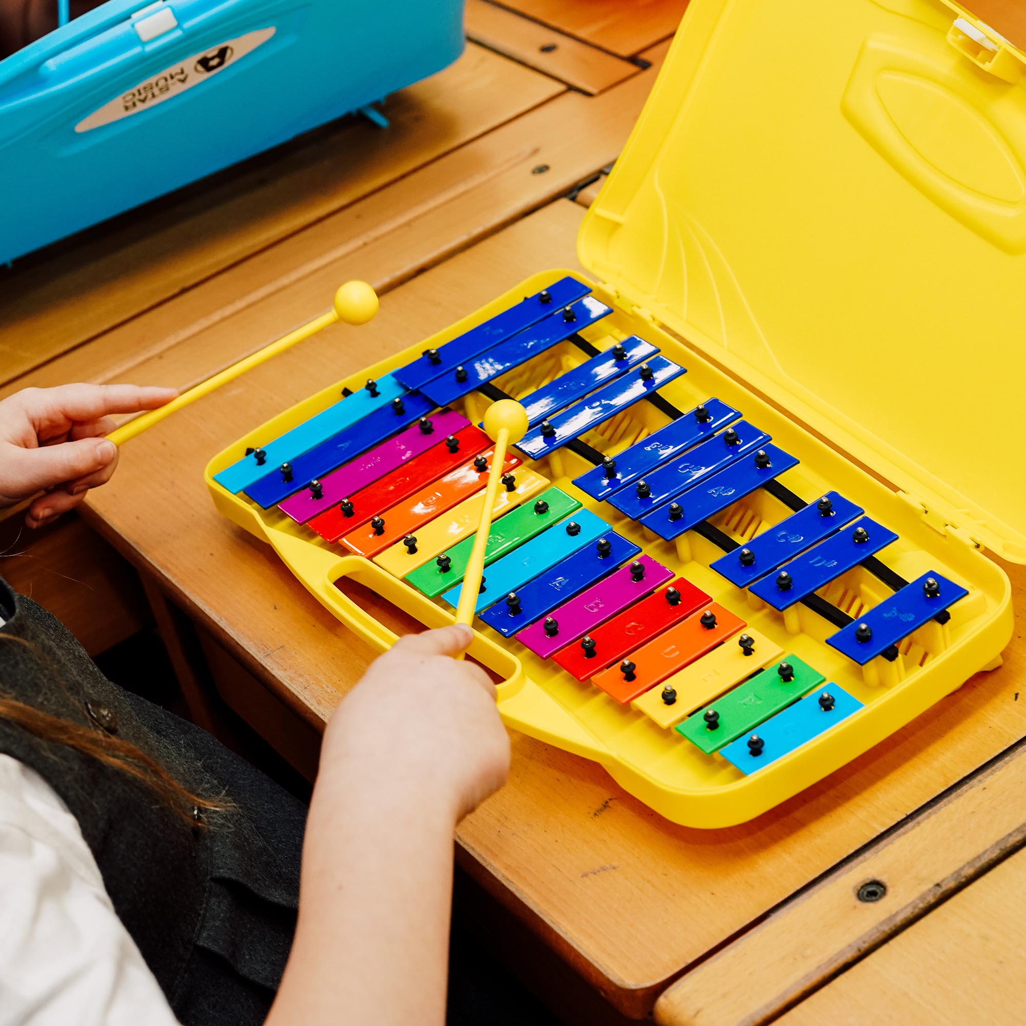 A-Star 25 Note Chromatic Glockenspiel - 30 Pack#Colour_Yellow