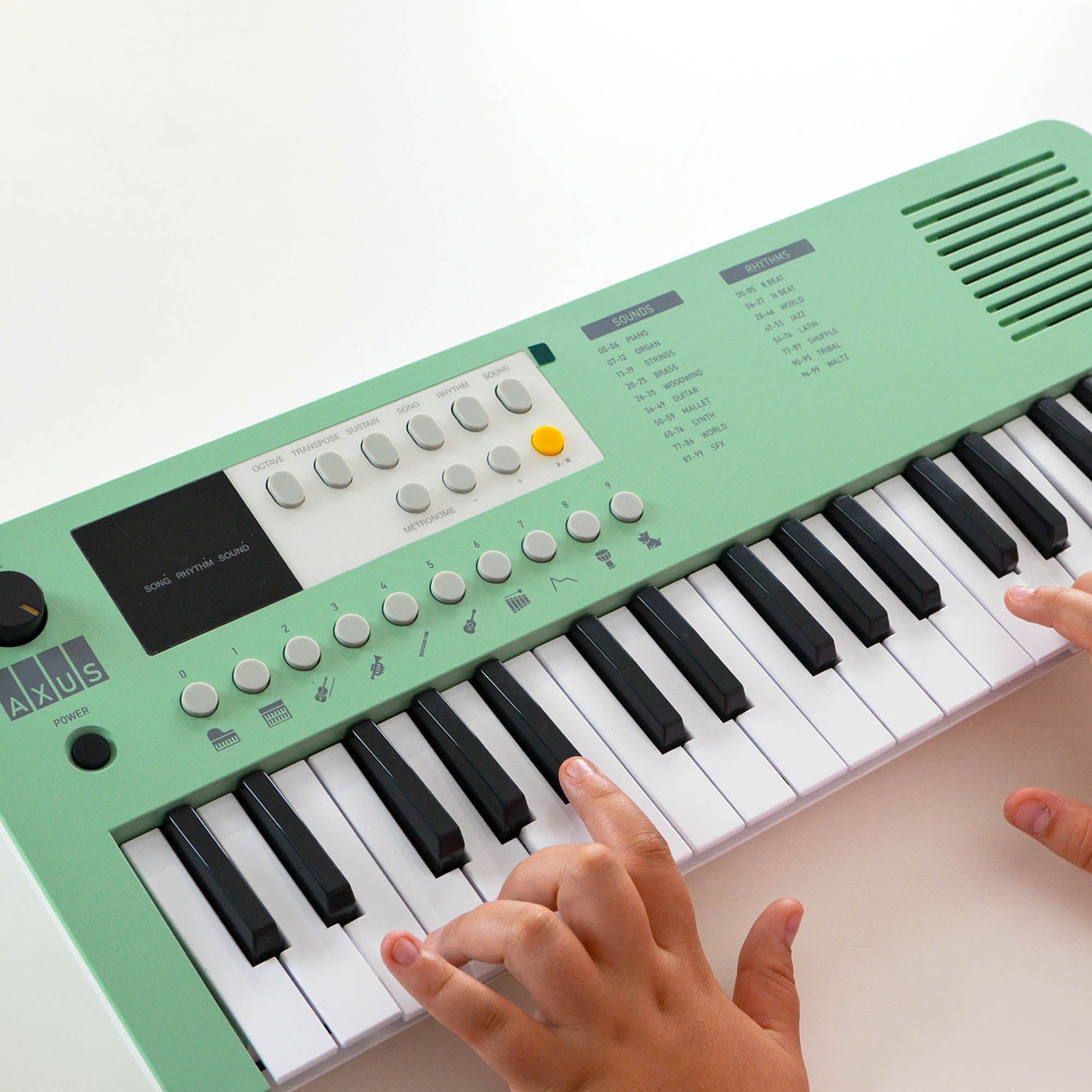 Axus Mini Keyboard 37 Key Keyboard#Colour_Green