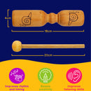 A-Star TikTok Wood Block with Beater