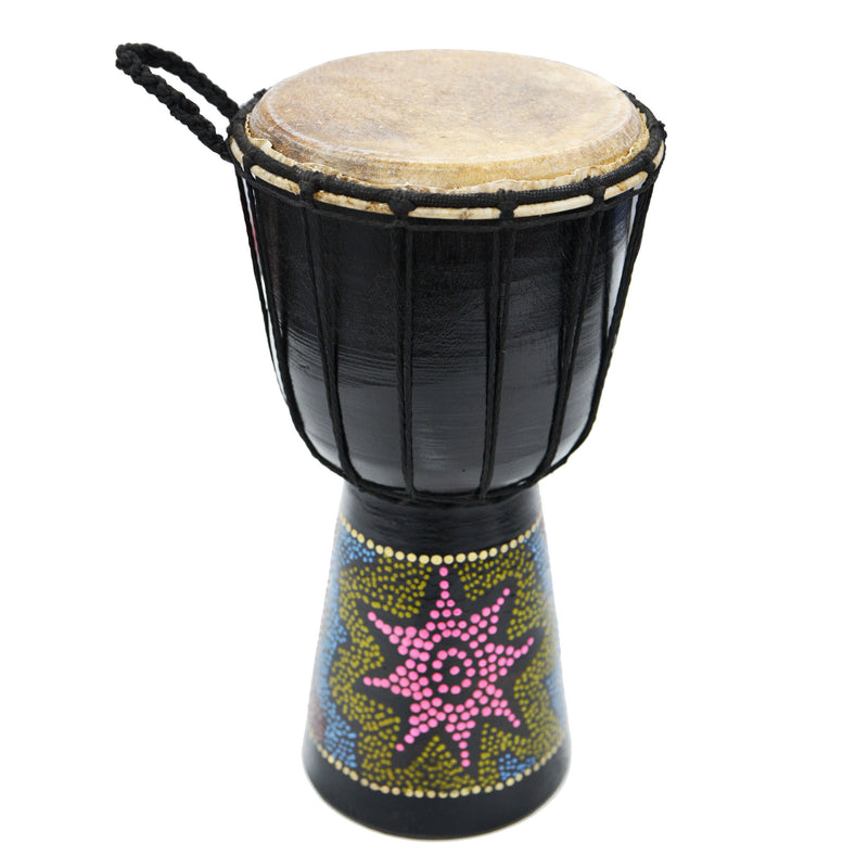 A-Star 6 inch Painted Djembe