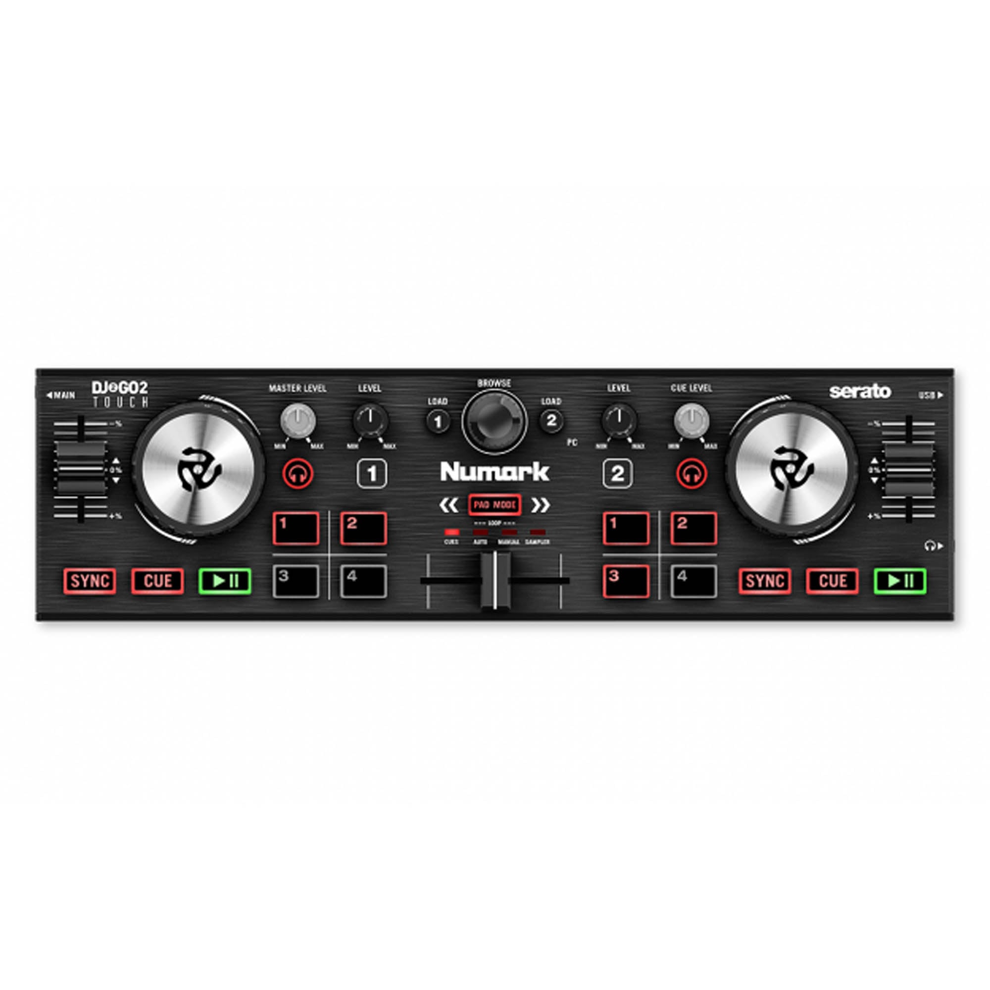 Numark DJ2GO2 Touch Pocket DJ Controller