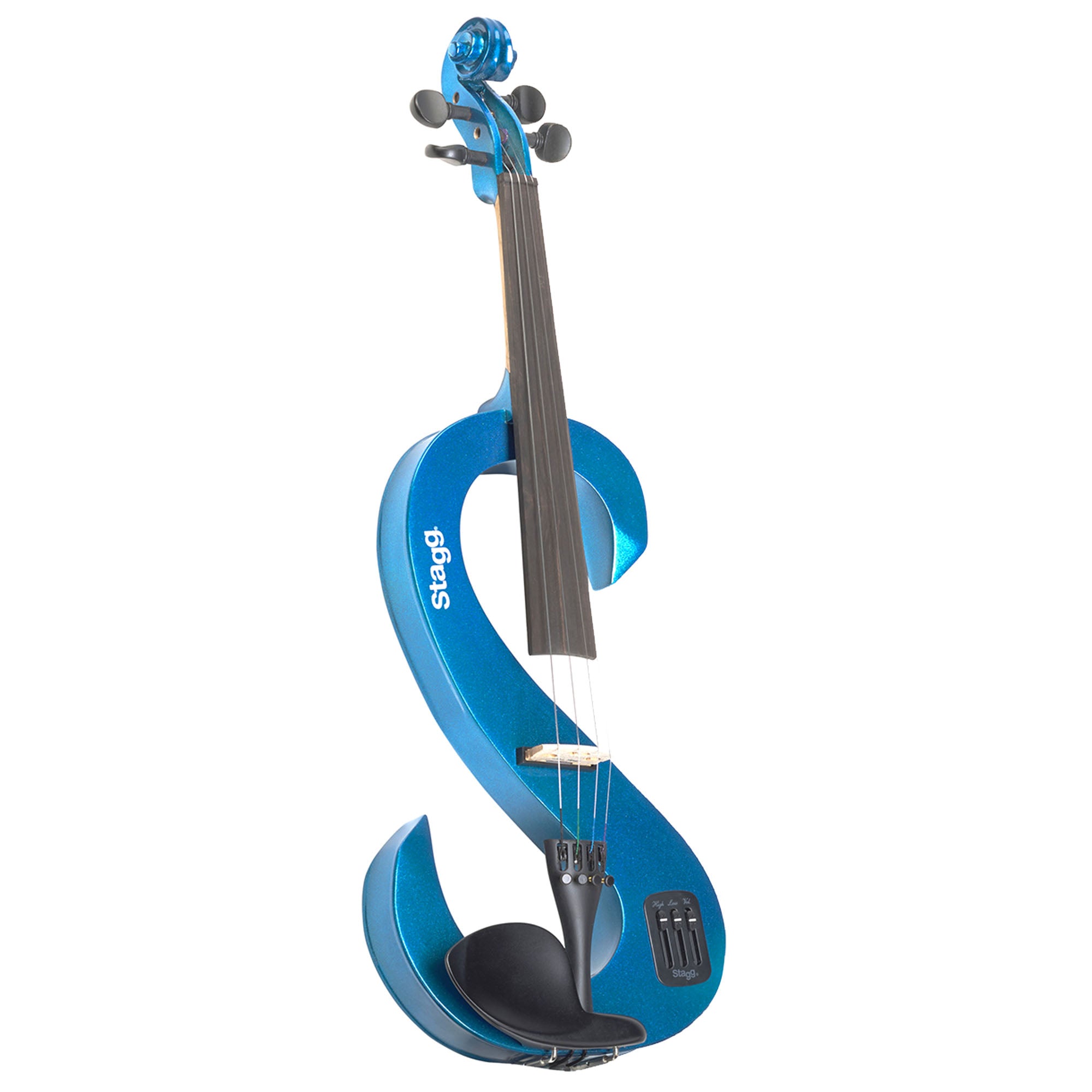 Stagg EVN Electric Violin Outfit Violins#Colour_Metallic Blue
