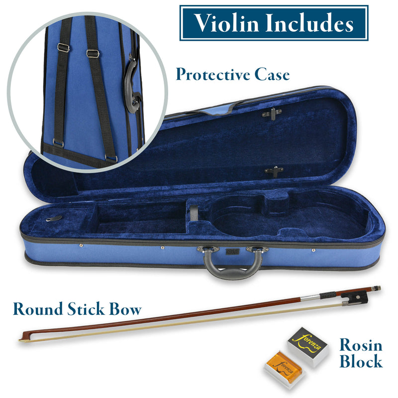 Forenza Prima I Series 1/2 Size Violin Outfit