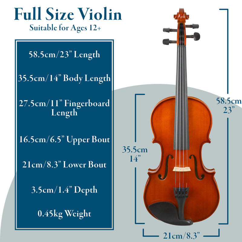 Forenza Prima I Series Full Size Violin Outfit