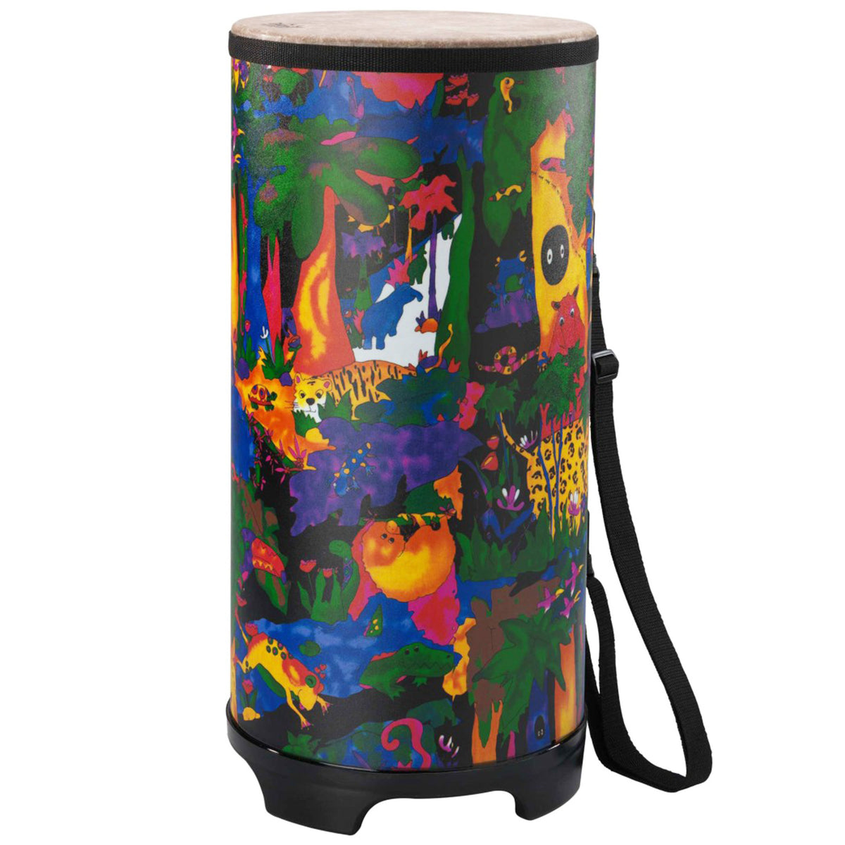 Remo Kids Percussion 10" Tubano drum in Rain Forest finish