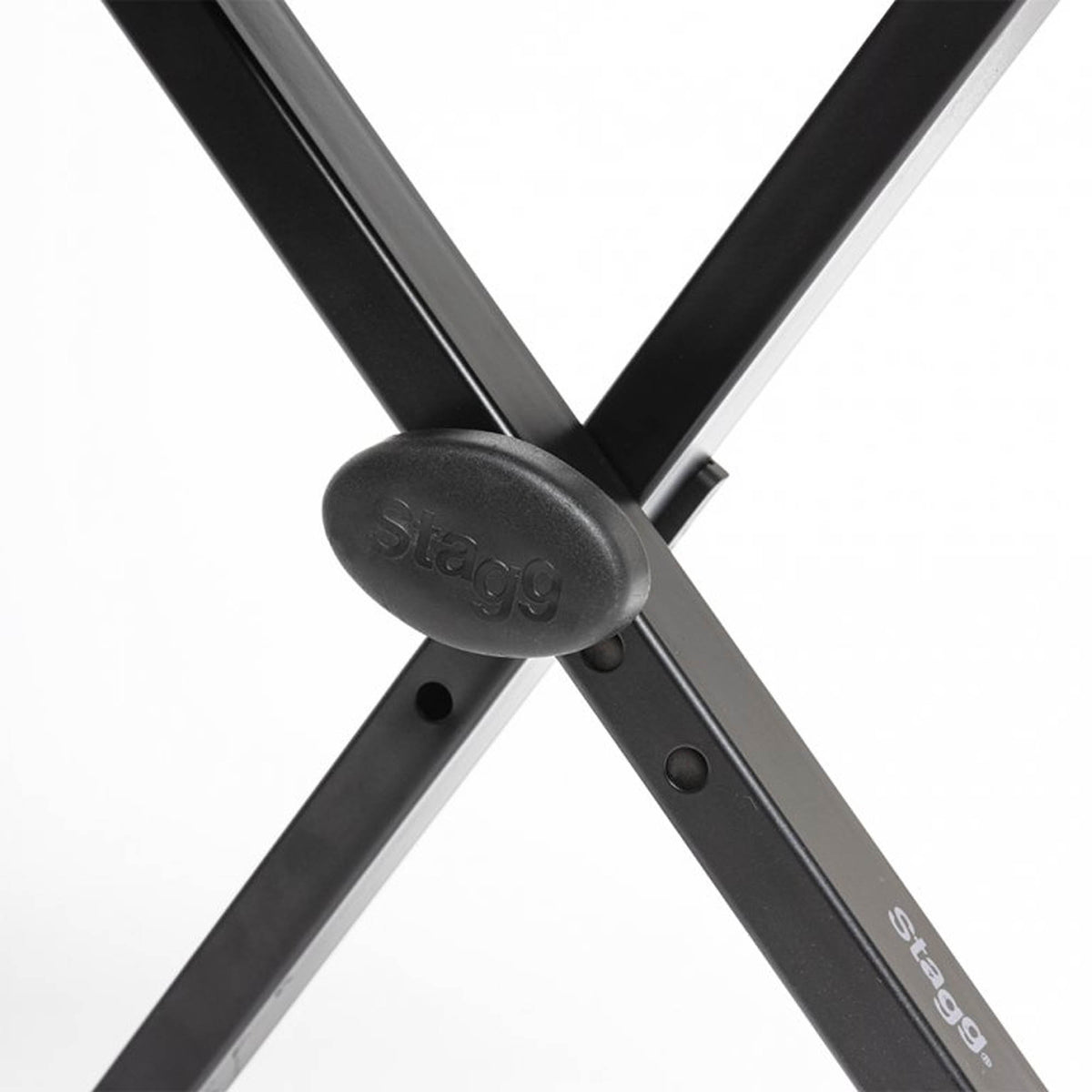 Stagg KEB-A10 black foldable X-frame keyboard bench