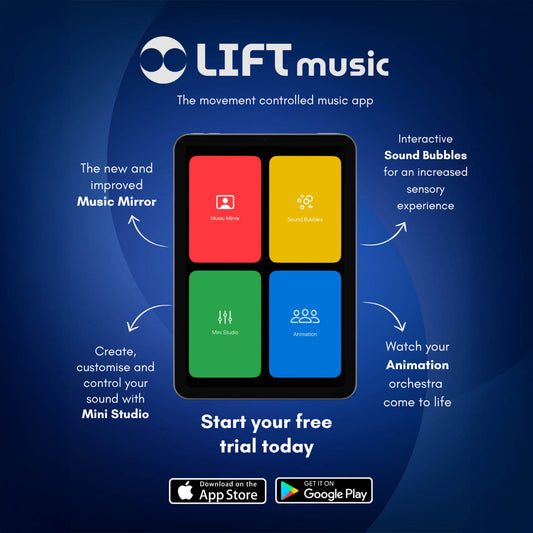 LIFT Music Digital Music App 1 Year Subscription
