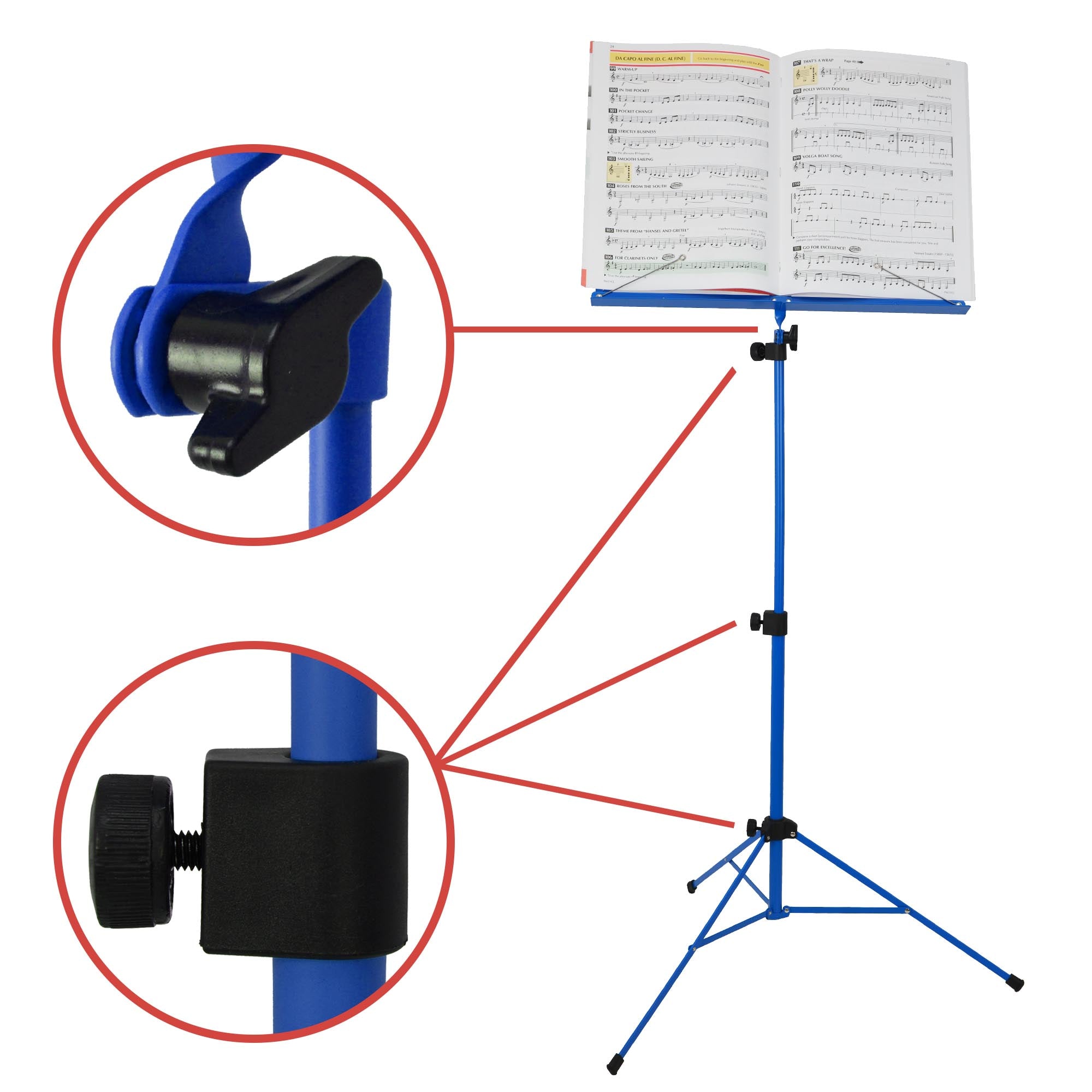 A-Star Folding Music Stand#Colour_Blue