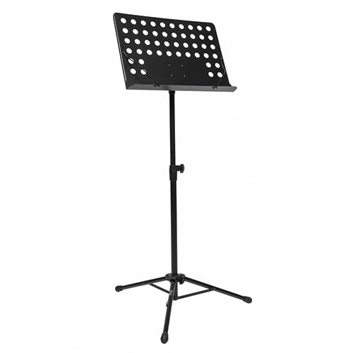 Stagg MUSQ5 black orchestral music stand with tripod base