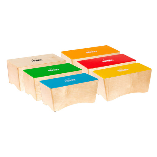 Classroom Bongo Cajon Group Rhythm Set - 6pcs