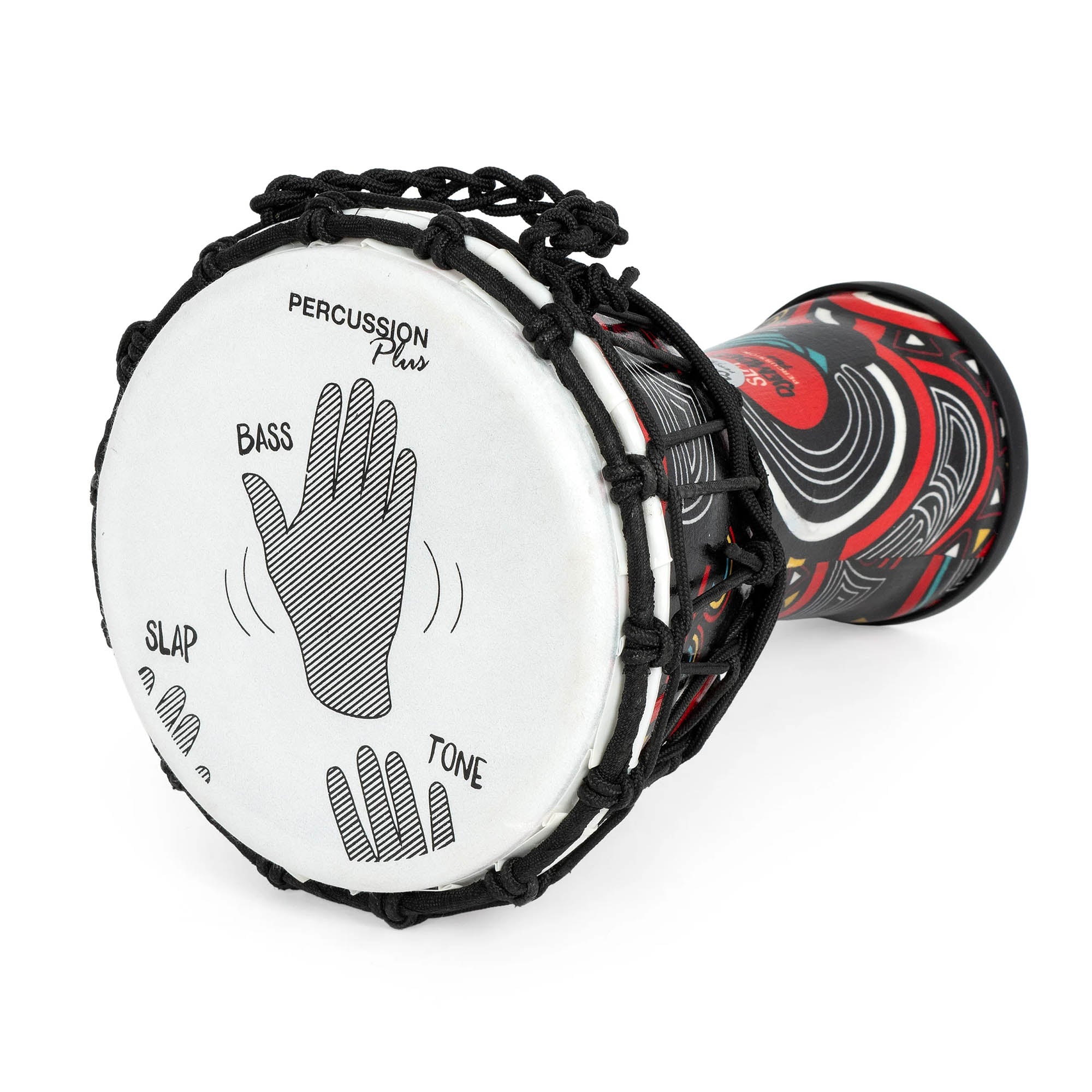 Percussion Plus Carnival Slap Djembe Rope Tuned#Size_7 Inch