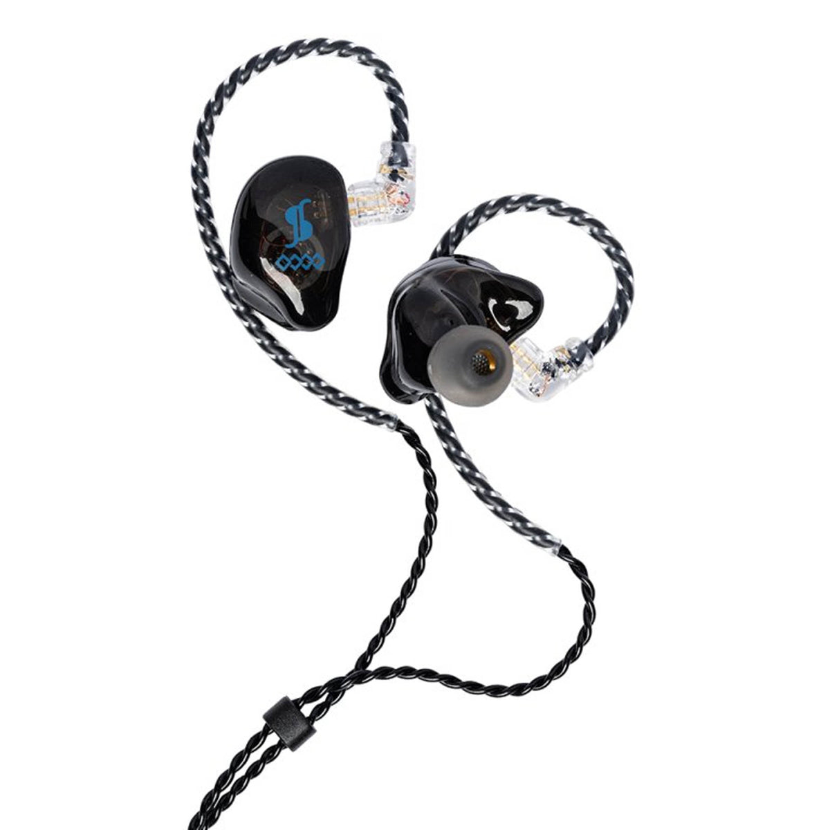 Stagg SPM-235 dual driver in-ear monitor earphones#Colour_Black