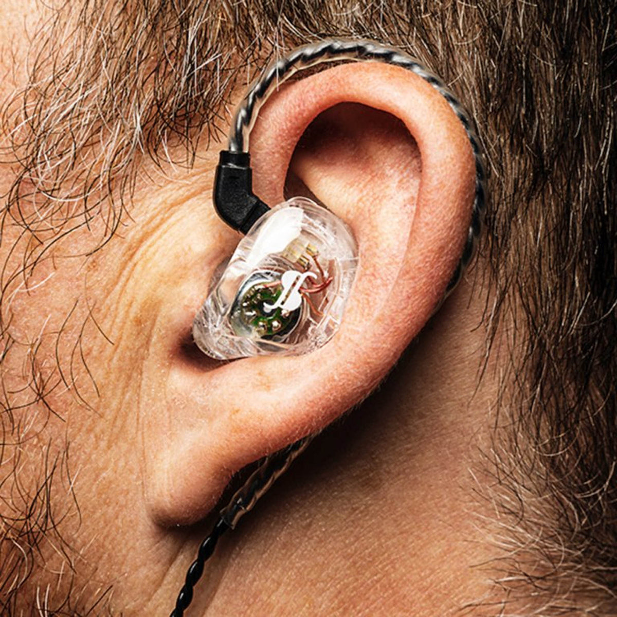 Stagg SPM-235 dual driver in-ear monitor earphones#Colour_Transparent
