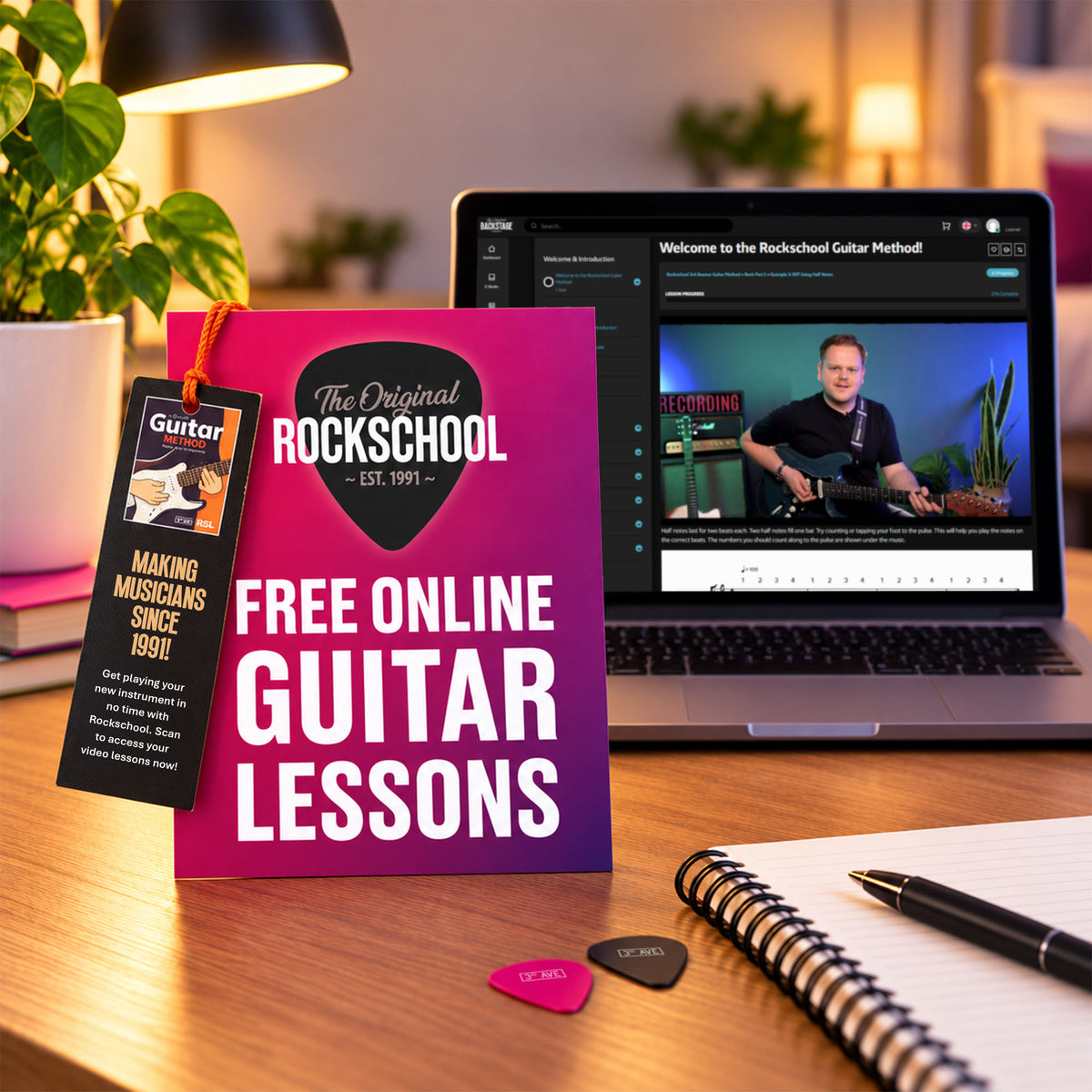 3rd Avenue Full Size Acoustic Guitar Pack