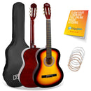 3rd Avenue 3/4 Size Classical Guitar Pack Sunburst Classical Guitars
