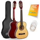 3rd Avenue 1/4 Size Classical Guitar Pack Natural Classical Guitars