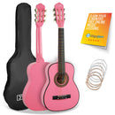 3rd Avenue 1/4 Size Classical Guitar Pack Pink Classical Guitars