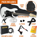 3rd Avenue Full Size Electric Pack Red Electric Guitars