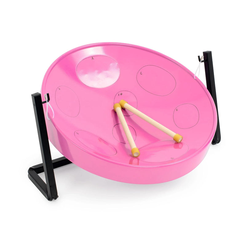 Jumbie Jam Table Top Steel Pan - Pink Tuned Percussion