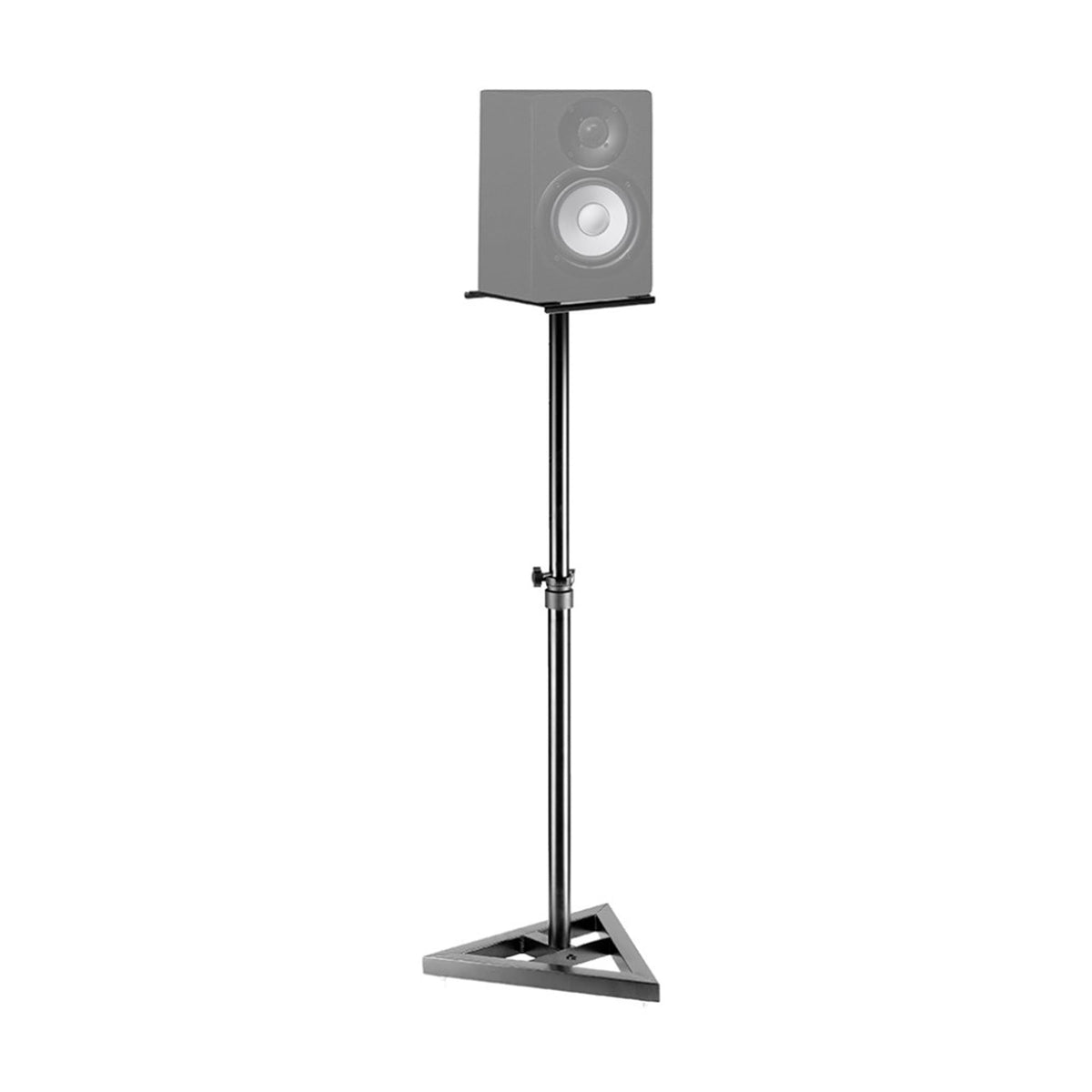 Pair of Stagg SMOS-10 height-adjustable steel studio monitor stands