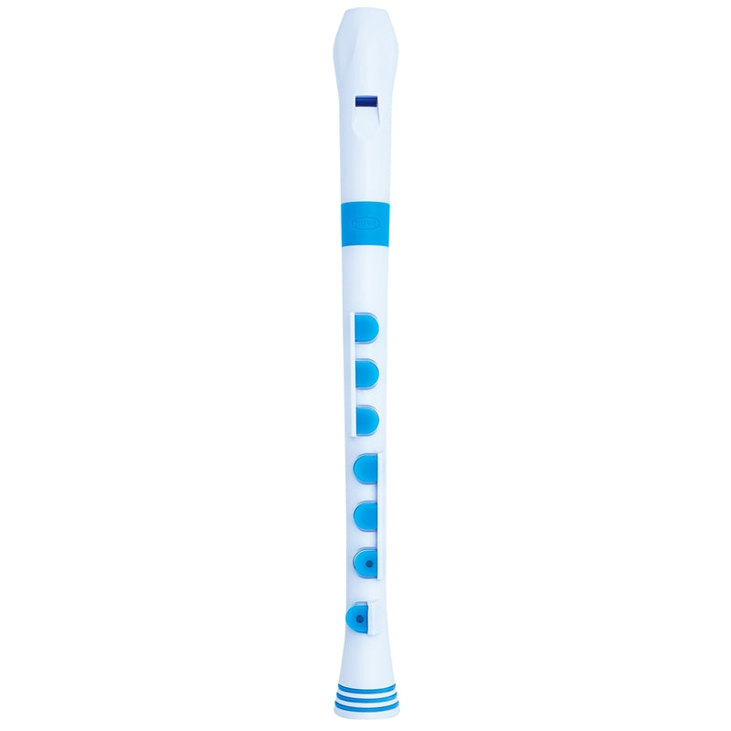 Nuvo Descant Recorder+ Recorders#Colour_White with Blue
