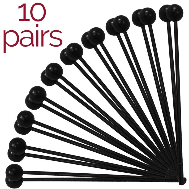 A-Star Soft Rubber Beaters Pair Beaters, Mallets and Sticks