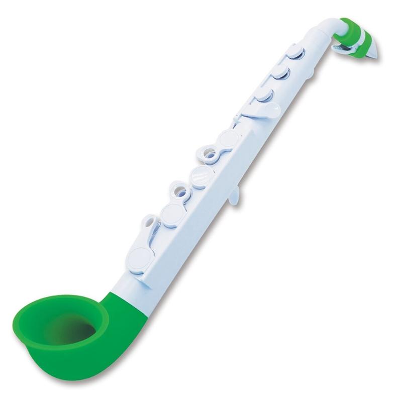 Nuvo jSax Nuvo Plastic Woodwind#Colour_White with Green