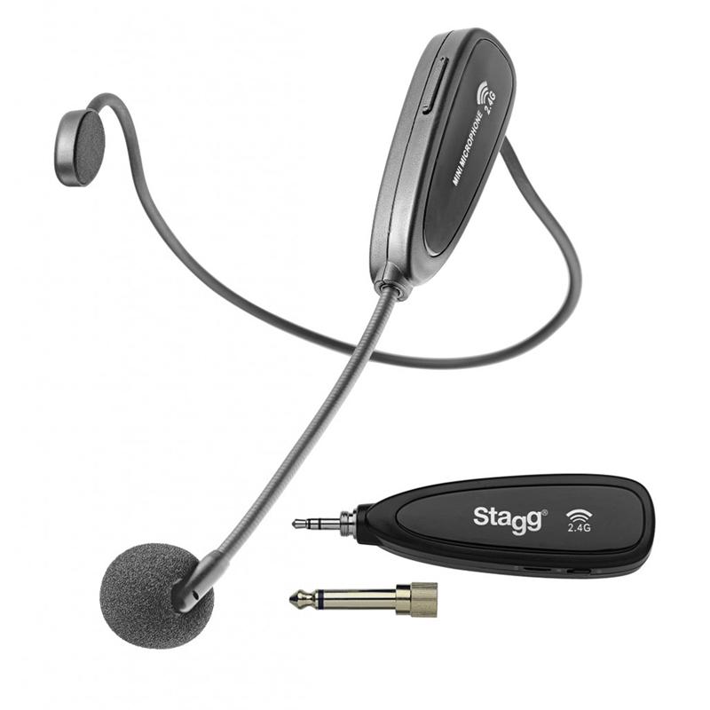 Stagg 2.4GHZ Wireless Headset Set Microphones