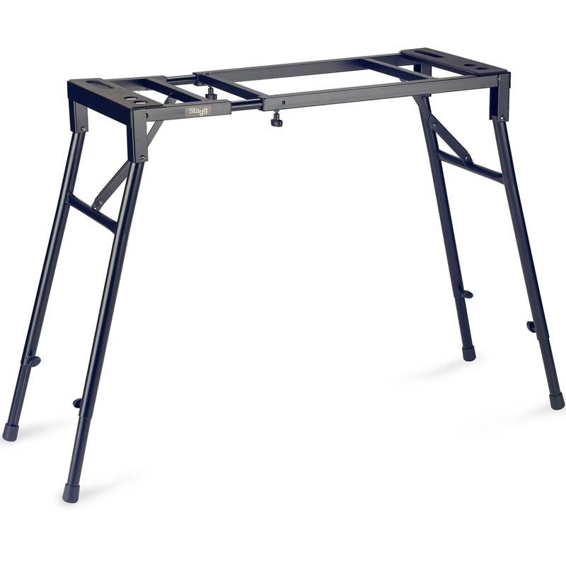 Stagg MXS-A1 black adjustable stand for mixers or keyboards