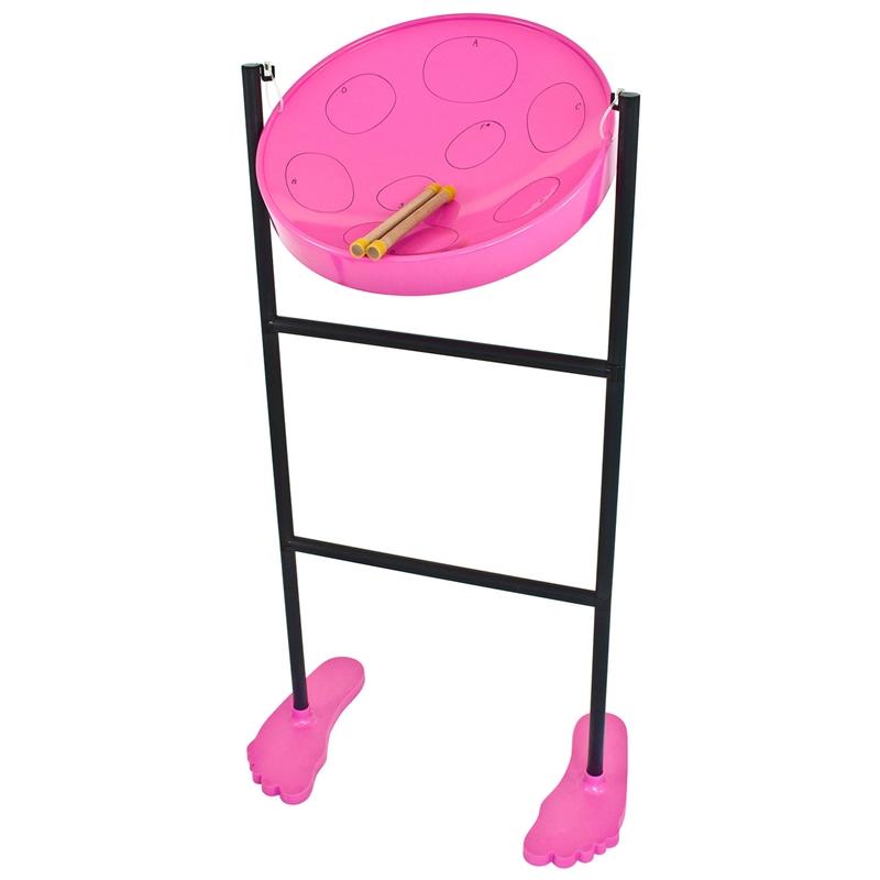 Jumbie Jam Steel Pan in Pink Tuned Percussion