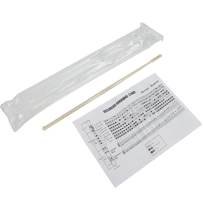 A-Star Descant Plastic Recorder - Beige Recorders
