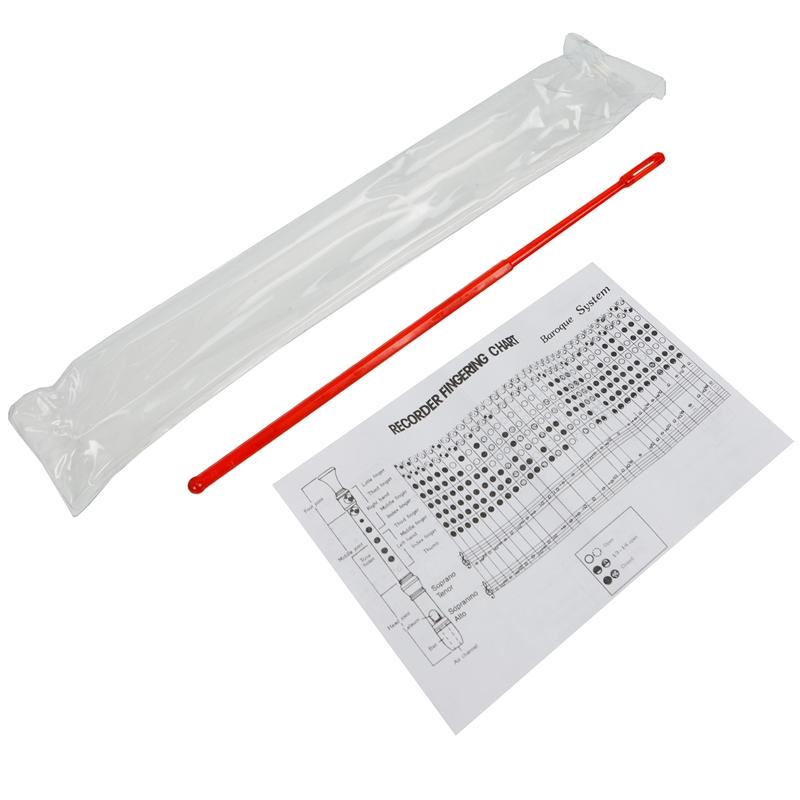 A-Star Descant Plastic Recorder Recorders#Colour_Red
