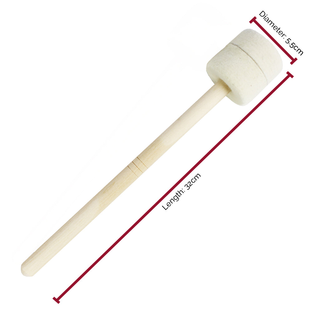 A-Star Hard Bass Drum / Gong Mallet Pair Beaters, Mallets and Sticks